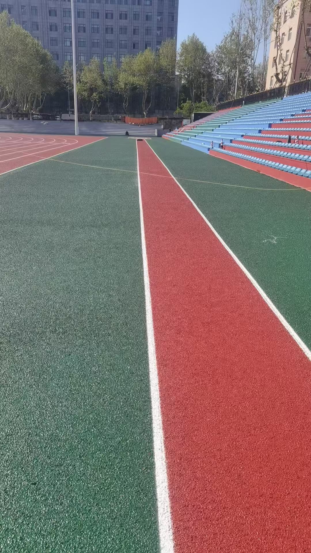 杭州市塑胶跑道材料透水跑道 - 方案
